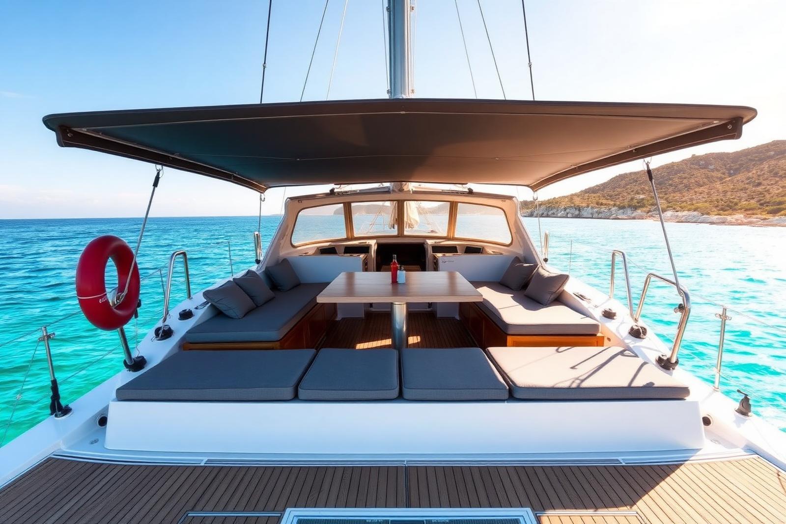 Lagoon 42 — Deck