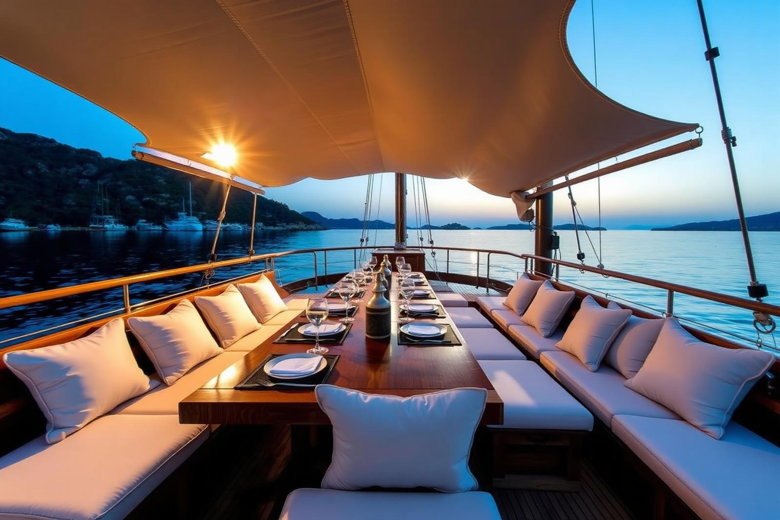 Classic Gulet 28M — Deck