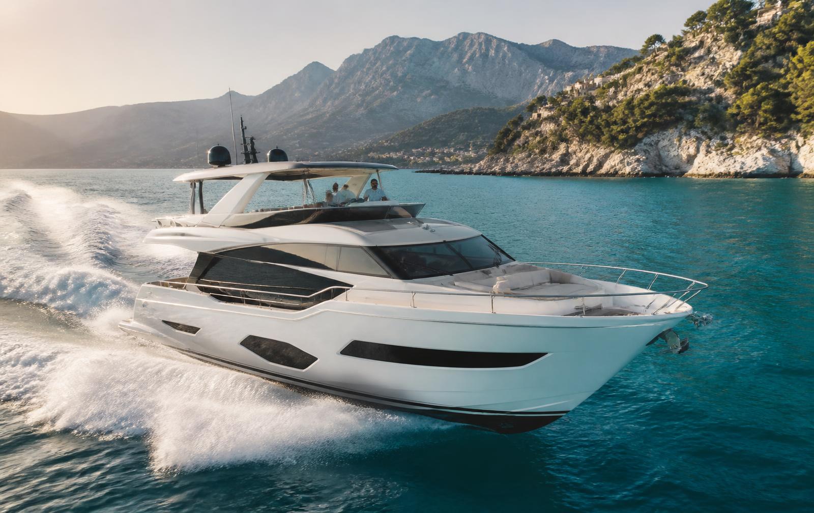 Motor yacht charter yachts available with Giacomo Yachting