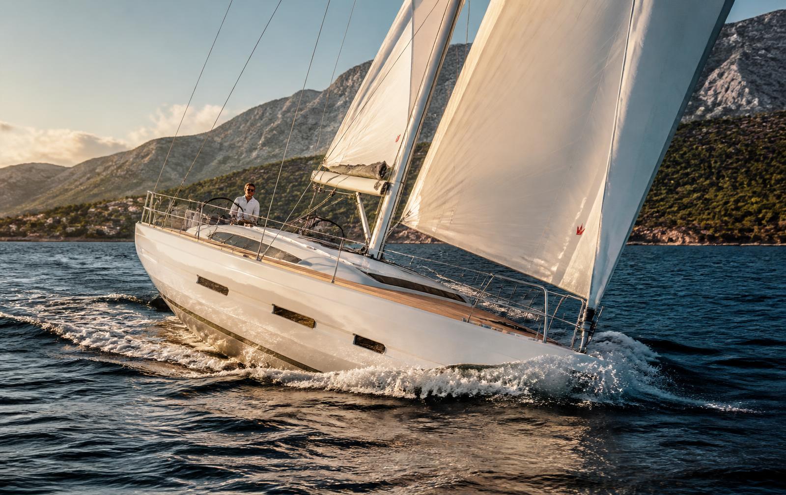 Sailing yacht charter yachts available with Giacomo Yachting