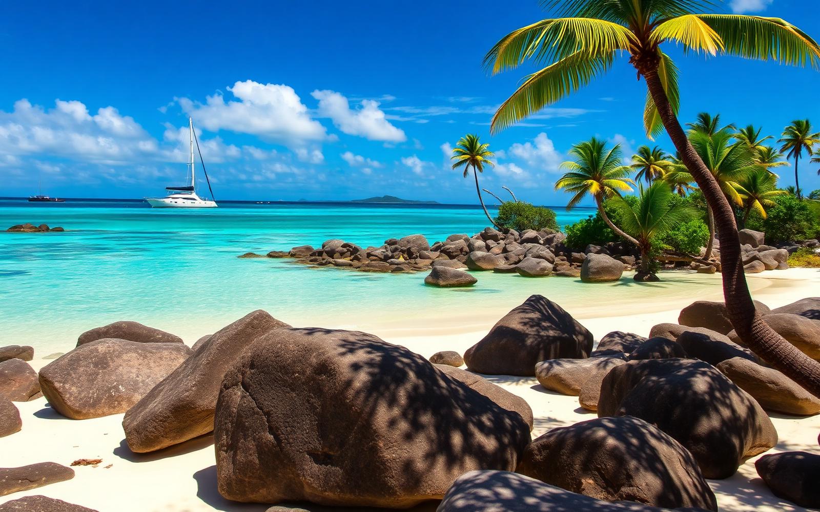Yacht charter in Seychelles