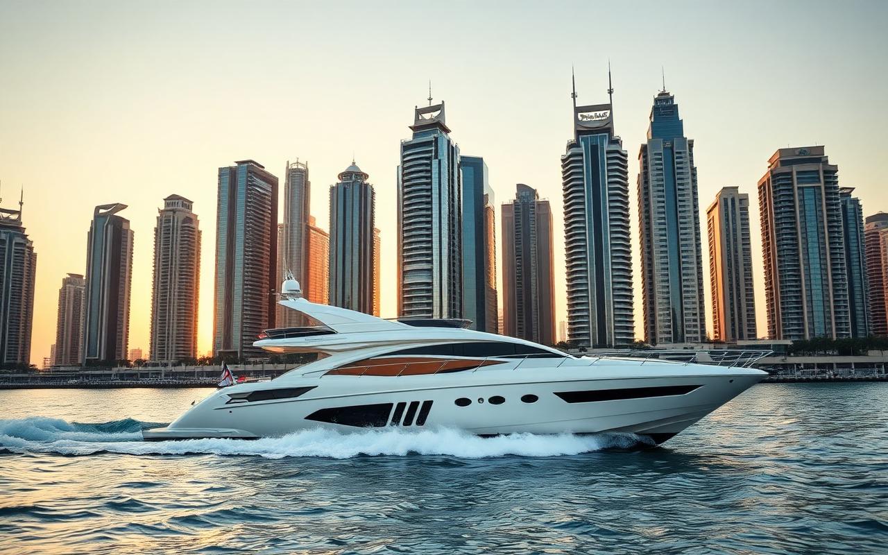 Yacht charter in United Arab Emirates