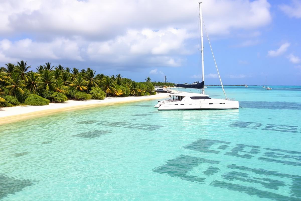 Lagoon 52 F (2022) charter yacht in Tortola, Caribbean — photo 1